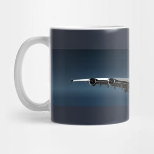 airliner takeoff Mug